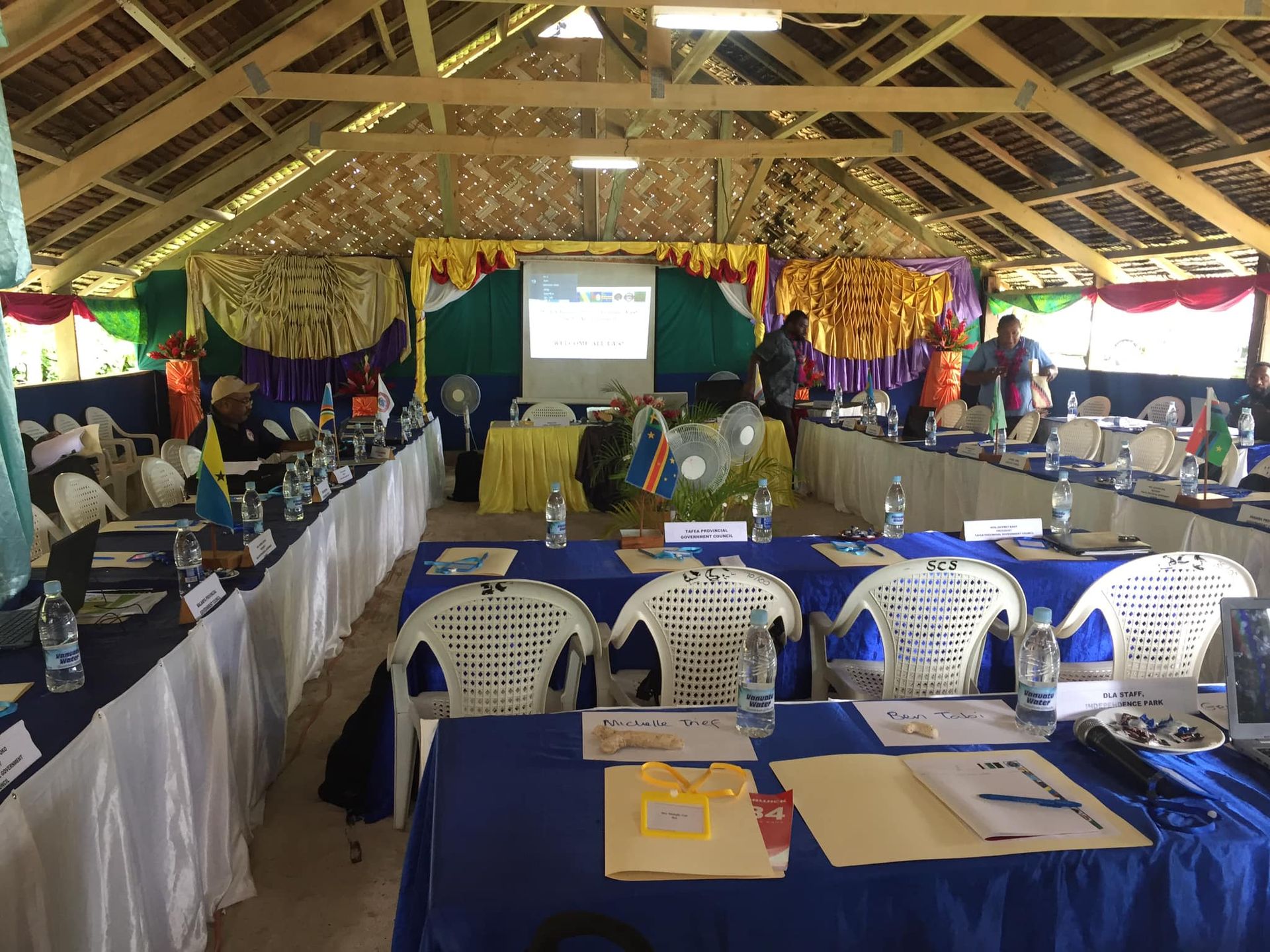 9th Local Authority Forum Conference at Lonnoc Eco Beach Bungalows in Santo 2