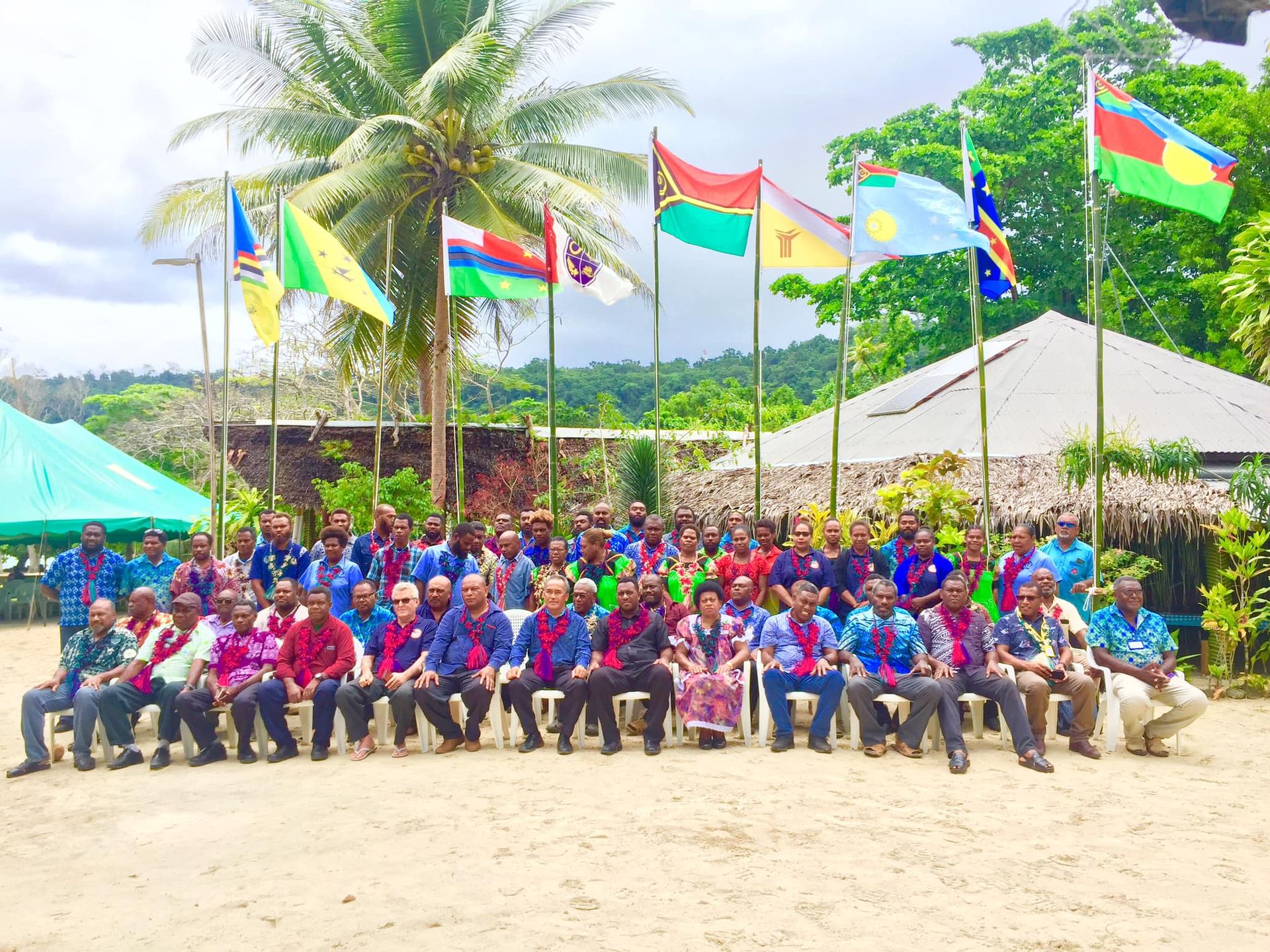 9th Local Authority Forum Conference at Lonnoc Eco Beach Bungalows in Santo 3