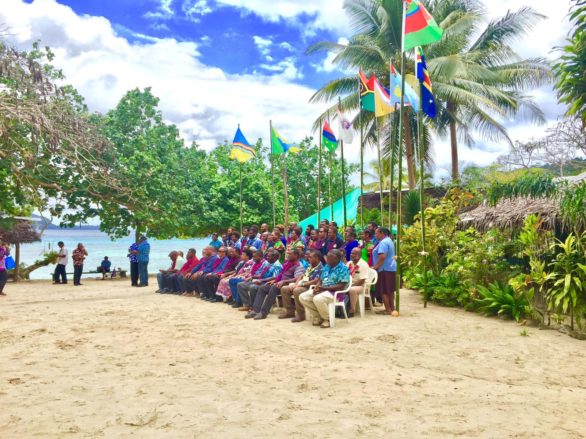 9th Local Authority Forum Conference at Lonnoc Eco Beach Bungalows in Santo 6